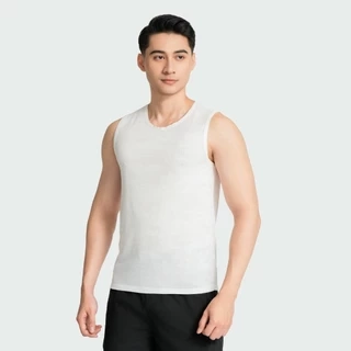 Áo Sát Nách Tanktop Nam Aristino Insidemen 6TL003AZ cổ tròn, phom dáng thoải mái đem lại sự dễ chịu tối đa