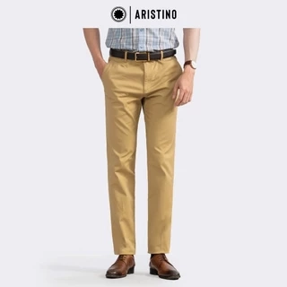 Quần kaki nam ARISTINO dáng suông vừa thoải mái - AKK00302