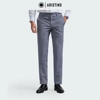 Quần kaki nam ARISTINO phom suông nhẹ ôm vừa cơ thể, chất liệu cao cấp thanh lịch, chỉn chu - AKKR0108