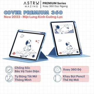 Bao da D03 cover 360 iPad AstroMazing xoay 360 độ chống sốc cho Pro 11 Air 4 5 Gen 8 9