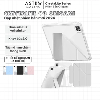 Bao da iPad CrystaLite Origami AstroMazing - Case cho iPad Pro Air 4 5 6 Pro 11