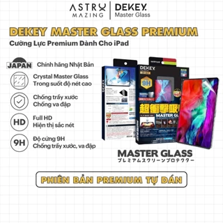 Kính cường lực iPad AstroMazing độ cứng 9H dành cho Pro 11/13 Air 4/5/6 Gen 5/6/7/8/9