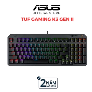 Bàn phím cơ gaming ASUS TUF Gaming K3 Gen II Red Switch 90MP0390-BKUA01 BẢO HÀNH 24 THÁNG