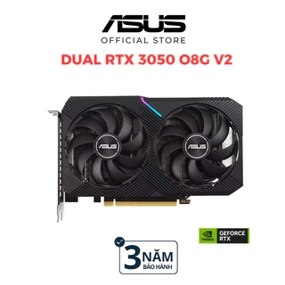 Card màn hình Asus Dual GeForce RTX 3050 O8GB V2 GDDR6  | 8GB GDDR6 | 128bit | DUAL-RTX3050-O8G-V2