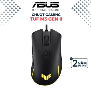 Chuột gaming TUF GAMING M3 Gen II ĐEN 90MP0320-BMUA00 - CHÍNH HÃNG BẢO HÀNH 2 NĂM