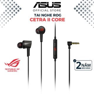 Tai nghe ASUS ROG CETRA II CORE 3.5mm Đen 90YH02V0-B2UA00 BẢO HÀNH 24 THÁNG