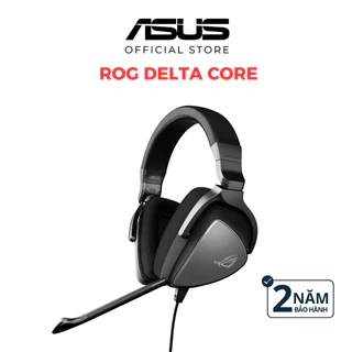 Tai nghe ASUS ROG DELTA CORE 3.5mm ĐEN-XÁM 90YH00Z1-B1UA00 BẢO HÀNH CHÍNH HÃNG
