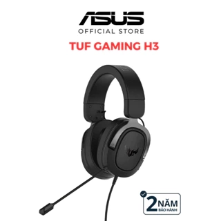 Tai nghe gaming ASUS TUF GAMING H3 90YH028G-B1UA00 XÁM âm thanh vòm 7.1 CHÍNH HÃNG