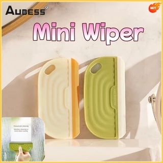 Aubess Multi-Surface Mini Wiper - Lưỡi cao su chống trầy xước, gạt nước mềm bền cho kính/cửa sổ/gương/ô tô/gạch men - Tạo bọt nhanh và loại bỏ vết bẩn