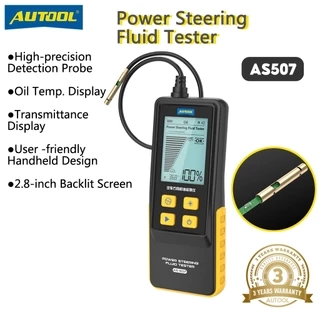 Autool AS507 Máy kiểm tra dầu động cơ Màn hình kỹ thuật số 2,8 inch cho dụng cụ sửa chữa hộp số động cơ ô tô chạy xăng & Diesel