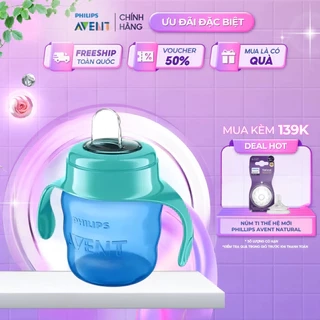 Philips Avent Bình Tập Uống Nhiều Màu Cho Trẻ Trên 6 Tháng Tuổi 200ml