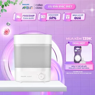 Philips Avent Máy Tiệt Trùng & Sấy Khô Bình Sữa Starlight Plus