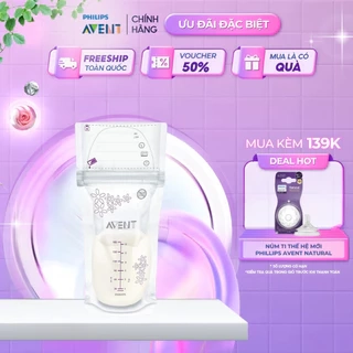 Philips Avent túi trữ sữa 25pcs 180ml SCF603/25