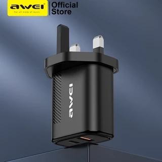 Bộ sạc Awei PD6 củ sạc nhanh 20W chính hãng cho phone 14 13 12 11