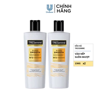 Combo 2 Dầu xả TRESemmé giúp vào nếp suôn mượt 140g/chai