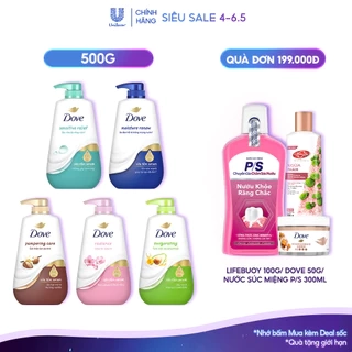 Sữa Tắm Serum Dove Pro-Ceramide Giúp Da Đàn Hồi Và Căng Bóng 500g