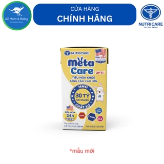Thùng sữa pha sẵn Nutricare METACARE OPTI GOLD (110ml x 48 hộp)