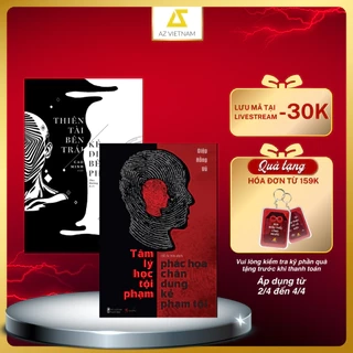 Sách - Combo 2 Quyển: Thiên Tài Bên Trái, Kẻ Điên Bên Phải + Tâm Lý Học Tội Phạm: Phác Họa Chân Dung Kẻ Phạm Tội