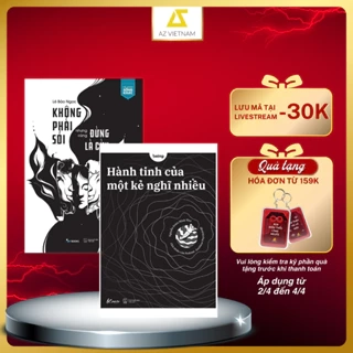 Sách - Combo: Không Phải Sói Nhưng Cũng Đừng Là Cừu + Hành Tinh Của Một Kẻ Nghĩ Nhiều