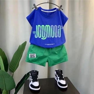 Sét đồ bé trai áo sát nách mùa hè, chất cotton vải chính phẩm thoáng mát,thấm hút mồ hôi,hàng qc cho bé Babimama B04.6