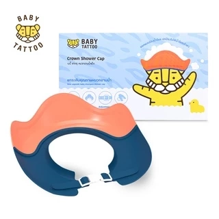 BABY TATTOO Nón Tắm Hình Vương Miện, Thiết Kế Nước Chảy Ra Sau, Hỗ Trợ Cho Bé