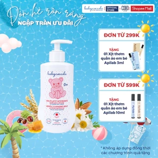 Kem thay tã bỉm cho bé Babycoccole 0M+ làm sạch, ngừa hăm & giảm rôm sảy 250ml