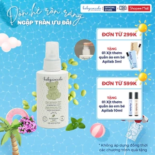 Xịt xua muỗi Babycoccole 0M+ chống muỗi đốt cho bé và cả gia đình, chiết xuất tía tô đất và cây phong lữ 125ml