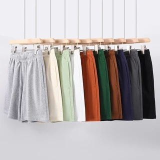 Quần đùi cho bé trai bé gái BabyloveGO quần short thun có túi chất liệu cotton thoáng mát QT012