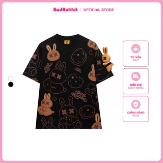 ÁO THUN UNISEX - COOKIE RABBIT TEE  - LOCAL BRAND CHÍNH HÃNG - BAD RABBIT CLUB