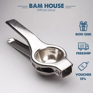 Dụng cụ vắt chanh, tắc inox Bam House kích thước lớn cao cấp VC02