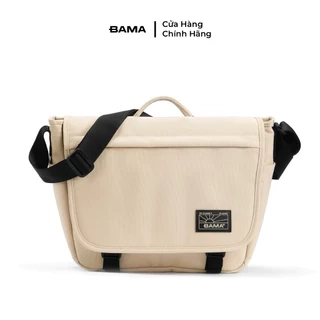 Túi đeo chéo đi học đi làm nam nữ BAMA Mesh Fabric Cross Bag MF302 chống nước nhiều ngăn, cặp đeo chéo nam thời trang