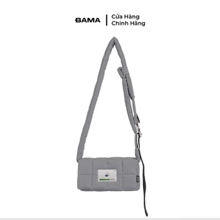 Túi vải chằn bông BAMA Quilted Shoulder Bag 2nd chống nước nhiều ngăn, túi đeo chéo nam nữ thời trang