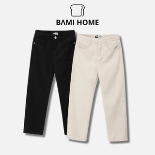 Quần dài kaki nam CREMA BAMI HOME, Quần tây kaki cotton phong cách công sở Hàn Quốc QK14