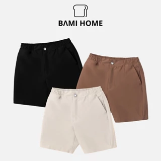 Quần short kaki nam SEREIN BAMI HOME chất liệu kaki cotton, form trên gối, phong cách Hàn Quốc QK15