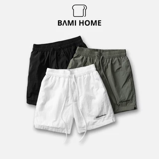 Quần short nam cao cấp BAMIHOME chất liệu vải dù cao cấp thoải mái và nhanh khô QB04