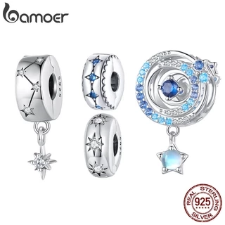 Charm trang sức BAMOER bằng bạc 925 thời trang nữ