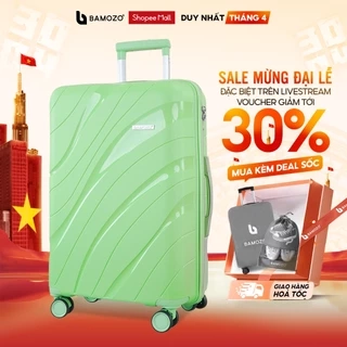 Hoả Tốc Vali Kéo Du Lịch Bamozo Nancy Size 28 Cao Cấp Nhựa PP Chống Vỡ