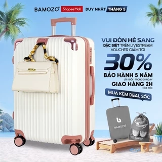 Vali Kéo Du Lịch Bamozo 8809 Size 20/24/28 Chống Va Đập Chống Trầy Xước Bảo Hành 5 Năm