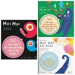 Sách - Bộ 3 quyển Ehon Moi Moi và những người bạn