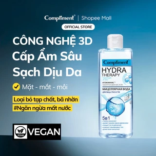 Nước Tẩy Trang Compliment 400ml Dành Cho Mọi Loại Da Nhaỵ Cảm Dầu Mụn