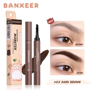 Gel Kẻ Lông Mày BANXEER Chống Nước Bền Màu Suốt 24 Giờ Với 4 Màu Tùy