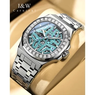 Đồng Hồ Nam I&W Carnival 763G1 Chính Hãng Full Box Chống Nước Kính Chống Xước BH 5 Năm