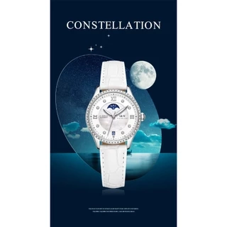 Đồng Hồ Nữ I&W Carnival 582L1 Chính Hãng Full Box Chống Nước Kính Saphire Chống Xước Dây Da Cao Cấp (Máy Pin-Quartz)