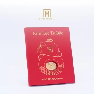 Thẻ vàng 24K Kim Lộc Tụ Bảo - Hồ Lô Tụ Lộc vượng khí sinh phú quý Bảo Tín Mạnh Hải