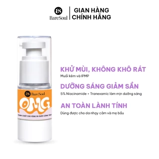 Serum nách khử mùi, giảm sần & dưỡng trắng Baresoul Underarm Serum 20g