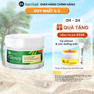 Peel da giúp làm sáng, giảm thâm mông, nách, bikini, đầu gối, khuỷu tay AHA 25% BareSoul Glowy Body Peel 50g