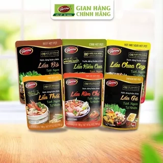 Nước dùng Lẩu Barona (Lẩu Thái, Lẩu Kim Chi, Lẩu Riêu Cua, Lẩu Chua Cay, Lẩu Bò, Lẩu Gà, Lẩu Nấm)