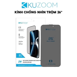 Kính Cường Lực 9D Chống Nhìn Trộm Không Lẹm Viền Kuzoom Chống Bám Bụi Màng Loa X-11-12-13-14-15-16..