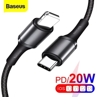 Baseus Cáp Sạc Nhanh 20W PD USB C Type C cáp sạc nhanh cho ip 13 11 Pro Xs Max