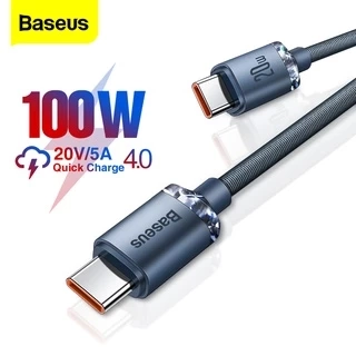 Baseus Dây Cáp Sạc Nhanh 5a usbc 100w cáp sạc nhanh cho ip 15 xiaomi samsung huawei